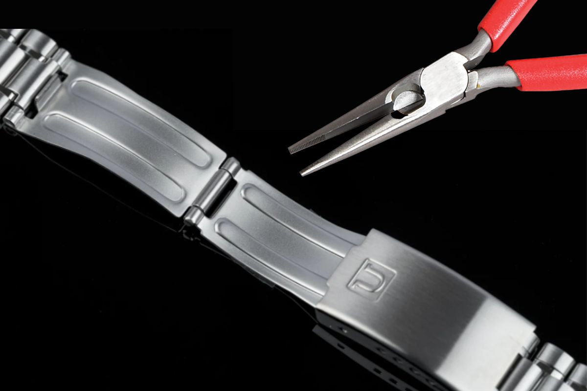 Pressure clasp adjustment