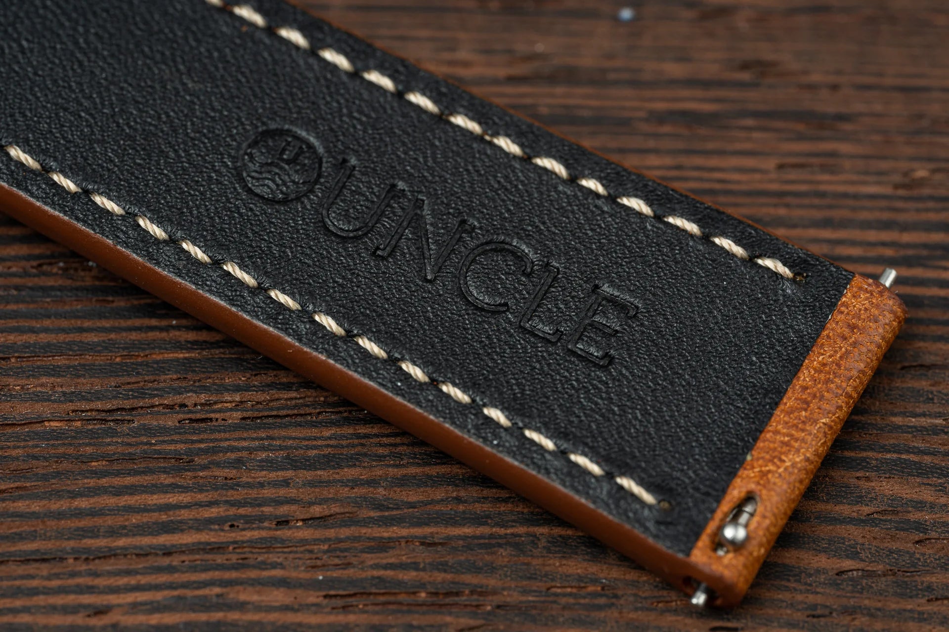Classic Cowhide Leather Strap - Saddle Tan