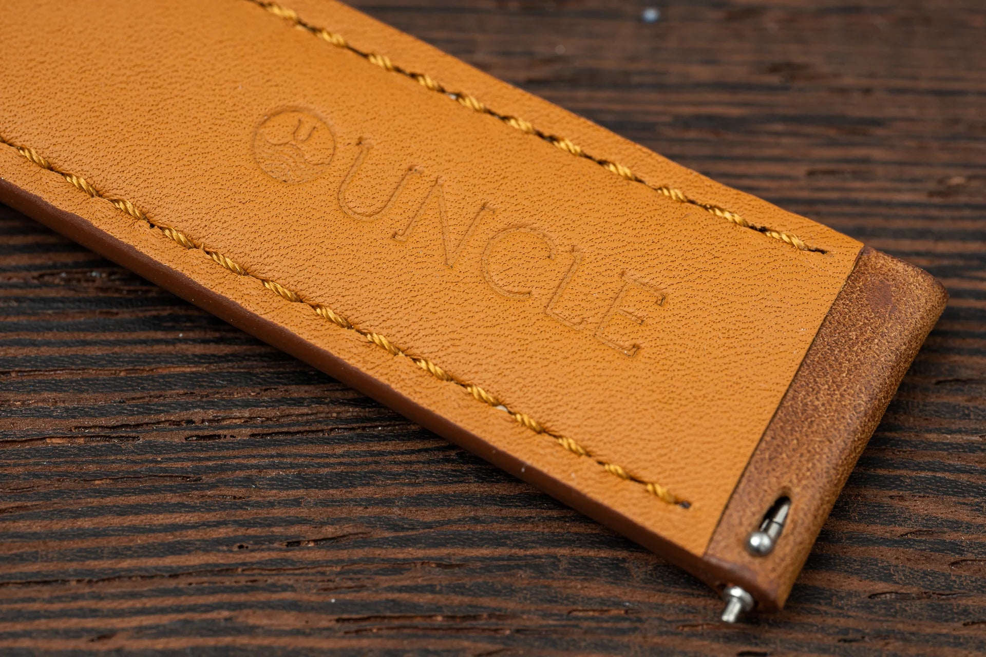 Premium Wax Calfskin Leather Strap - British Tan
