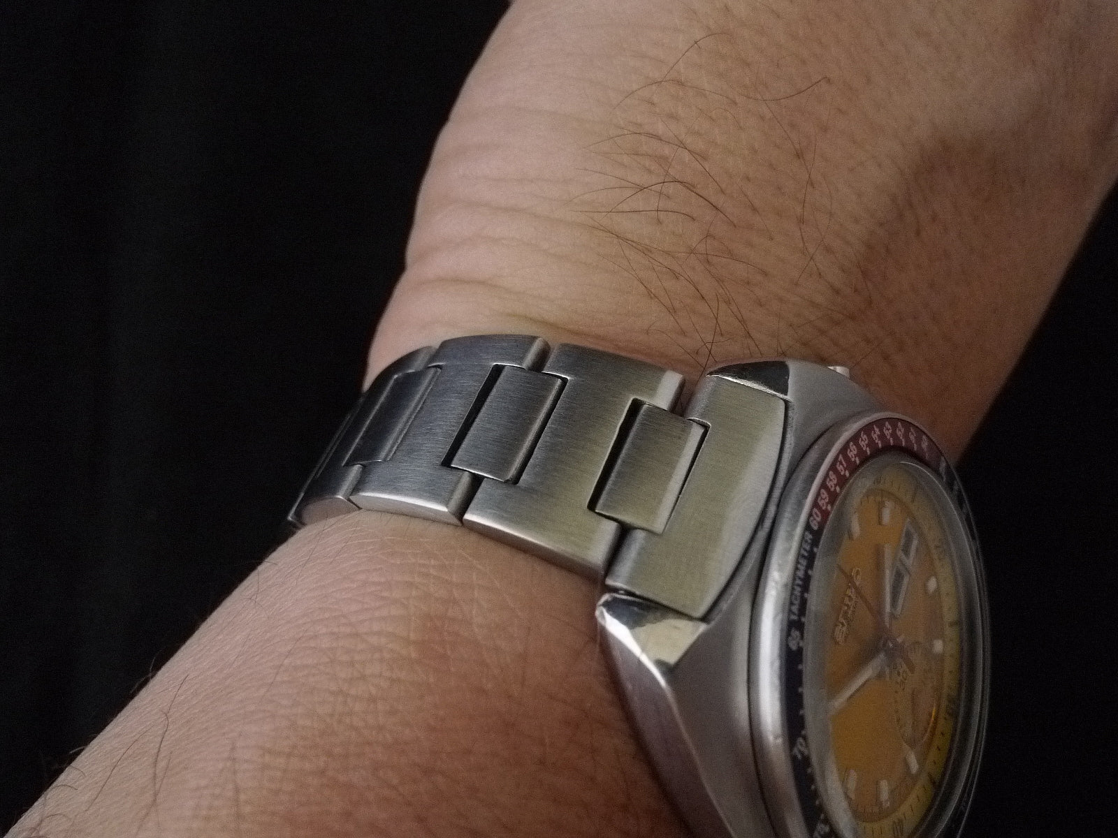 Solid Link Tapered H-Link Bracelet for the 6139