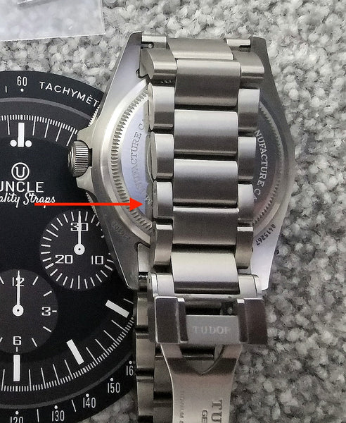 Half Link for Stock Titanium Bracelet (Tudor Pelagos 39mm)