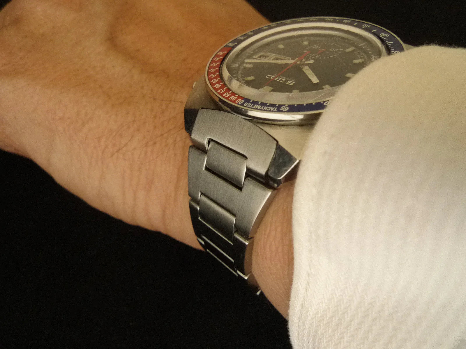 Solid Link Tapered H-Link Bracelet for the 6139