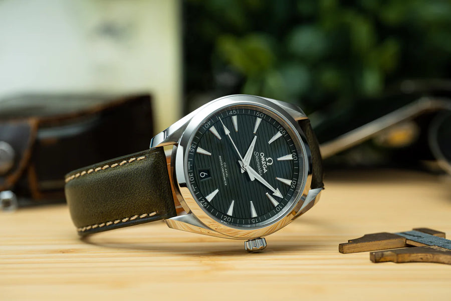 Horween Chromexcel Leather Strap - Sage Green