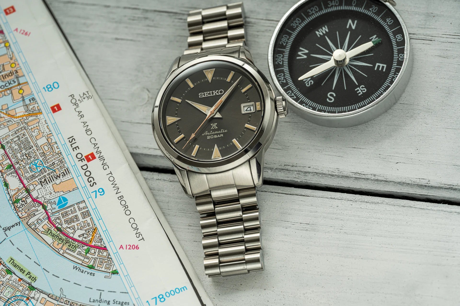 Lincoln Bracelet Seiko 19mm Alpinist.