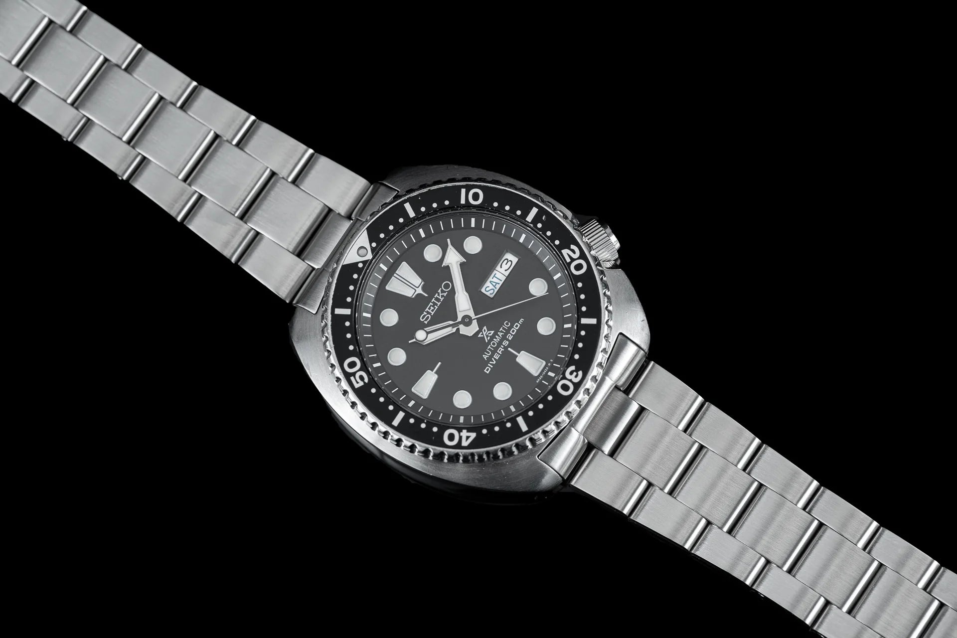 Oyster strap best sale seiko