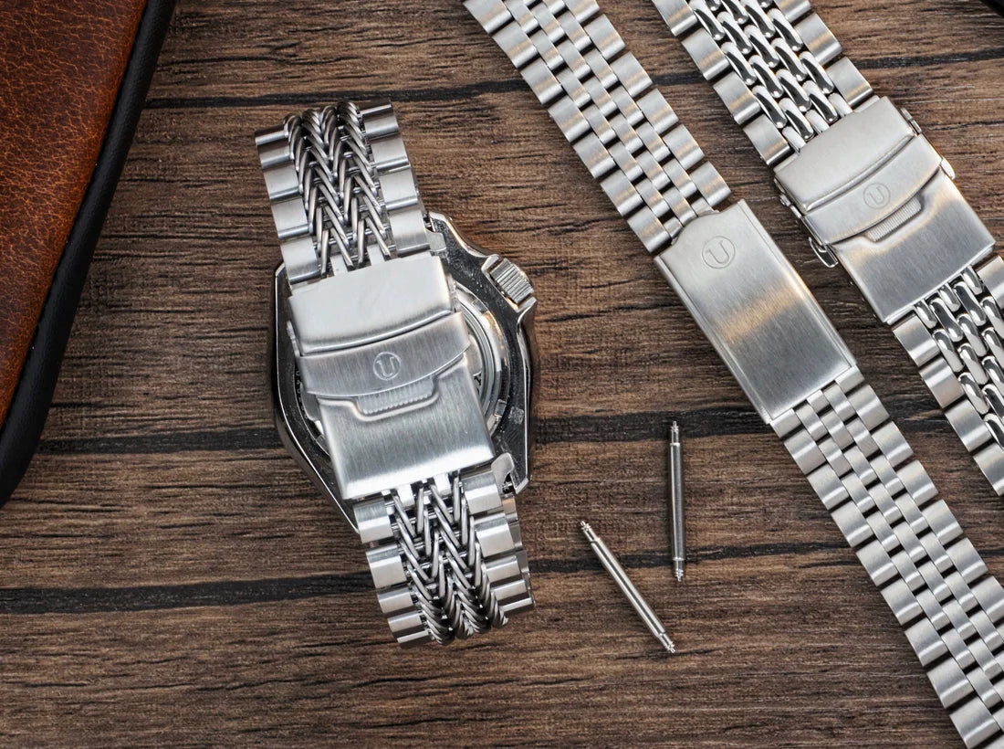 Razor-Wire Bracelet (Seiko SRPD 5KX/SSK GMT)