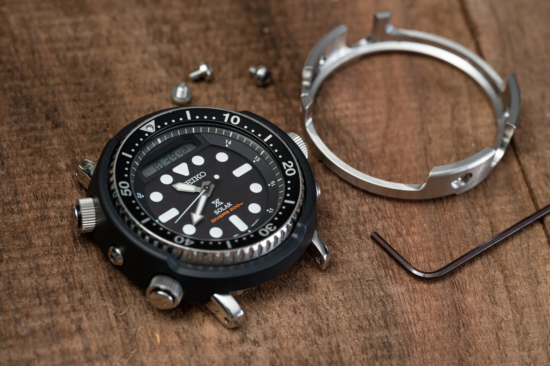 Steel Arnie Shroud Seiko SNJ02x