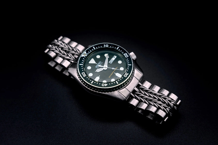 Razor-Wire Bracelet (Seiko SKX013)
