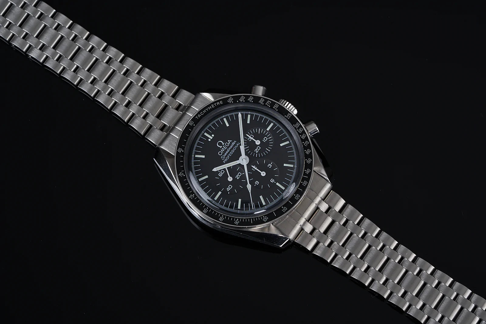 Omega fois top steel bracelet